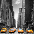 N.Y. Cab Mural Wallpaper - pure wallpaper artwork