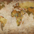 World Map Mural Wallpaper - pure wallpaper artwork