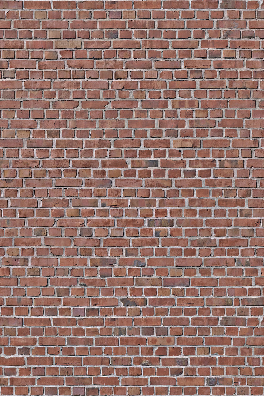 Brick Wall, Red Mural Wallpaper
