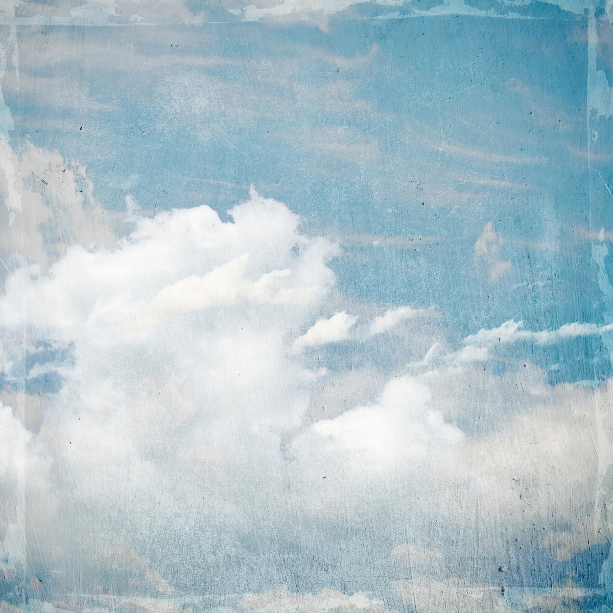 Cloud Puff Mural Wallpaper - pure wallpaper artwork