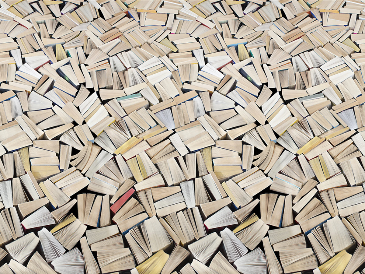 Books Mural Wallpaper - pure wallpaper artwork
