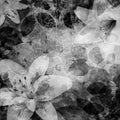 Garden of Dreams, Black & White Mural Wallpaper - pure wallpaper artwork