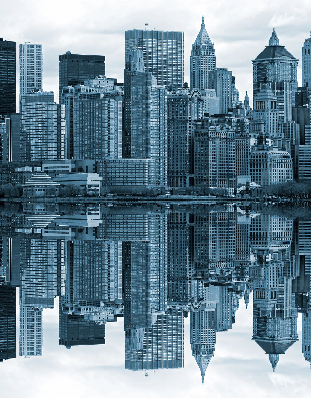 Reflections Mural Wallpaper - pure wallpaper artwork