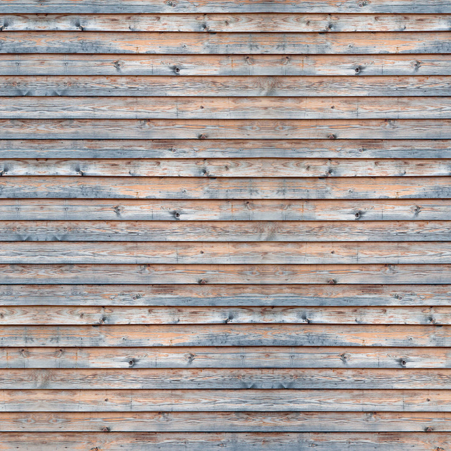Horizontal Boards Mural Wallpaper