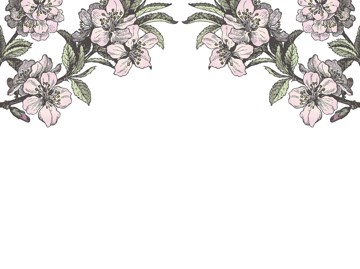 Springtime Double Mural Wallpaper - pure wallpaper artwork