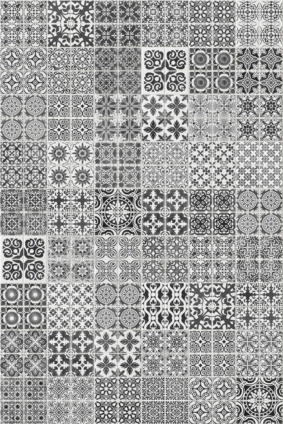 Marrakech, Black Mural Wallpaper