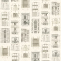 Architect, Vintage Mural Wallpaper - pure wallpaper artwork