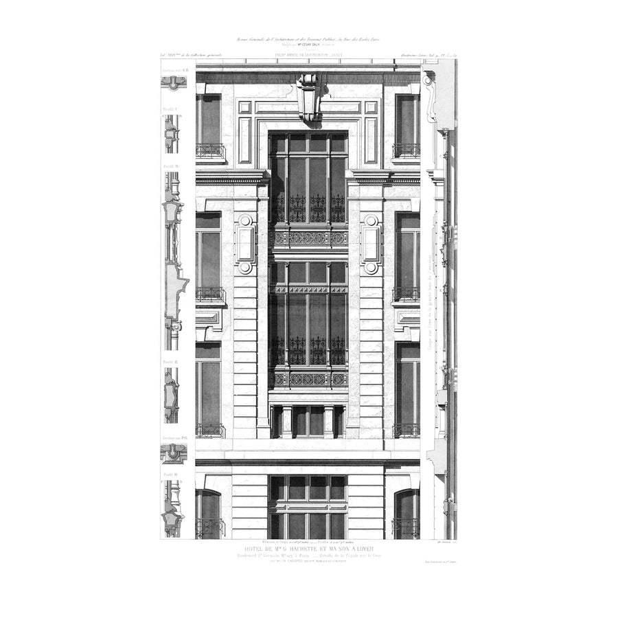 Hotel Hachette Mural Wallpaper