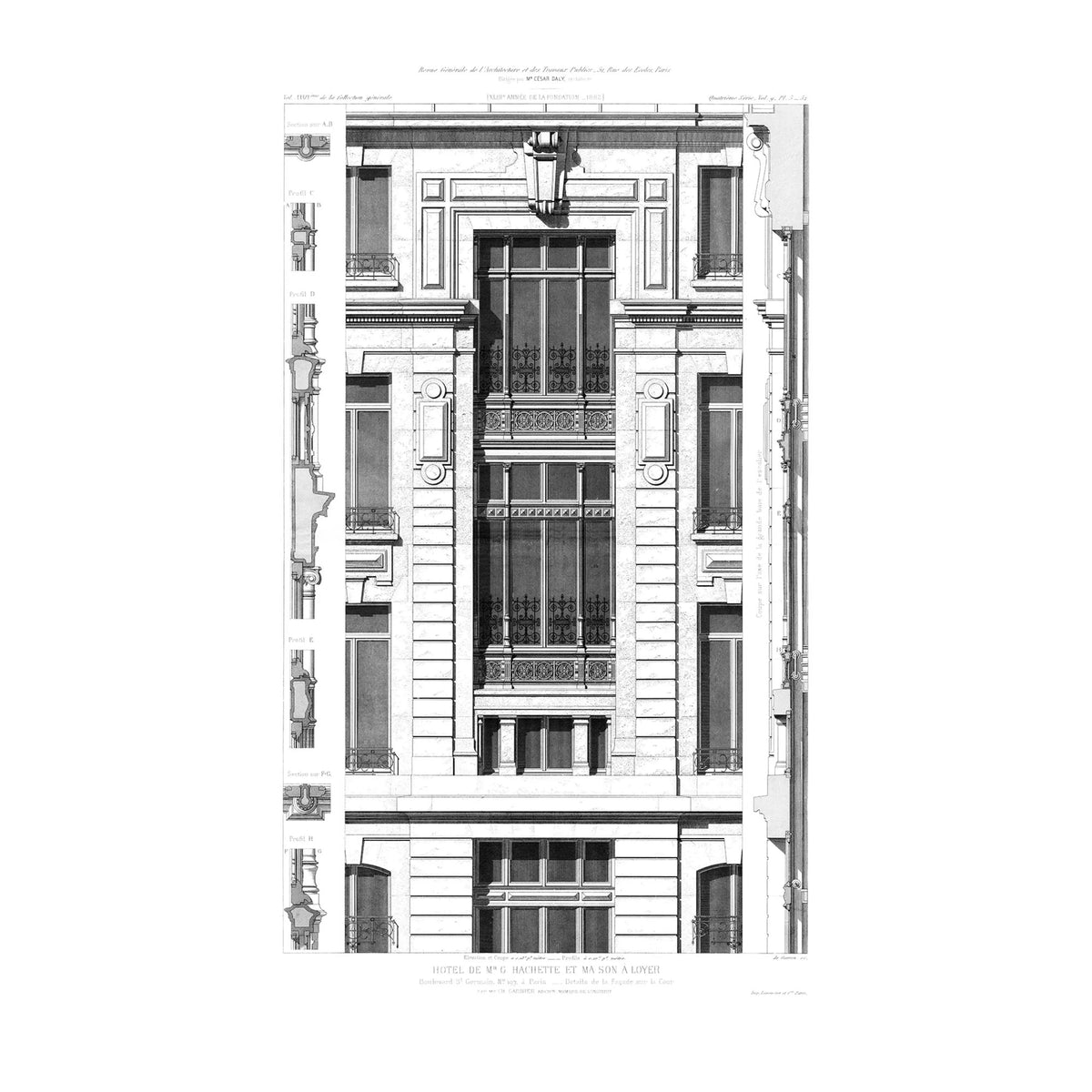 Hotel Hachette Mural Wallpaper - pure wallpaper artwork