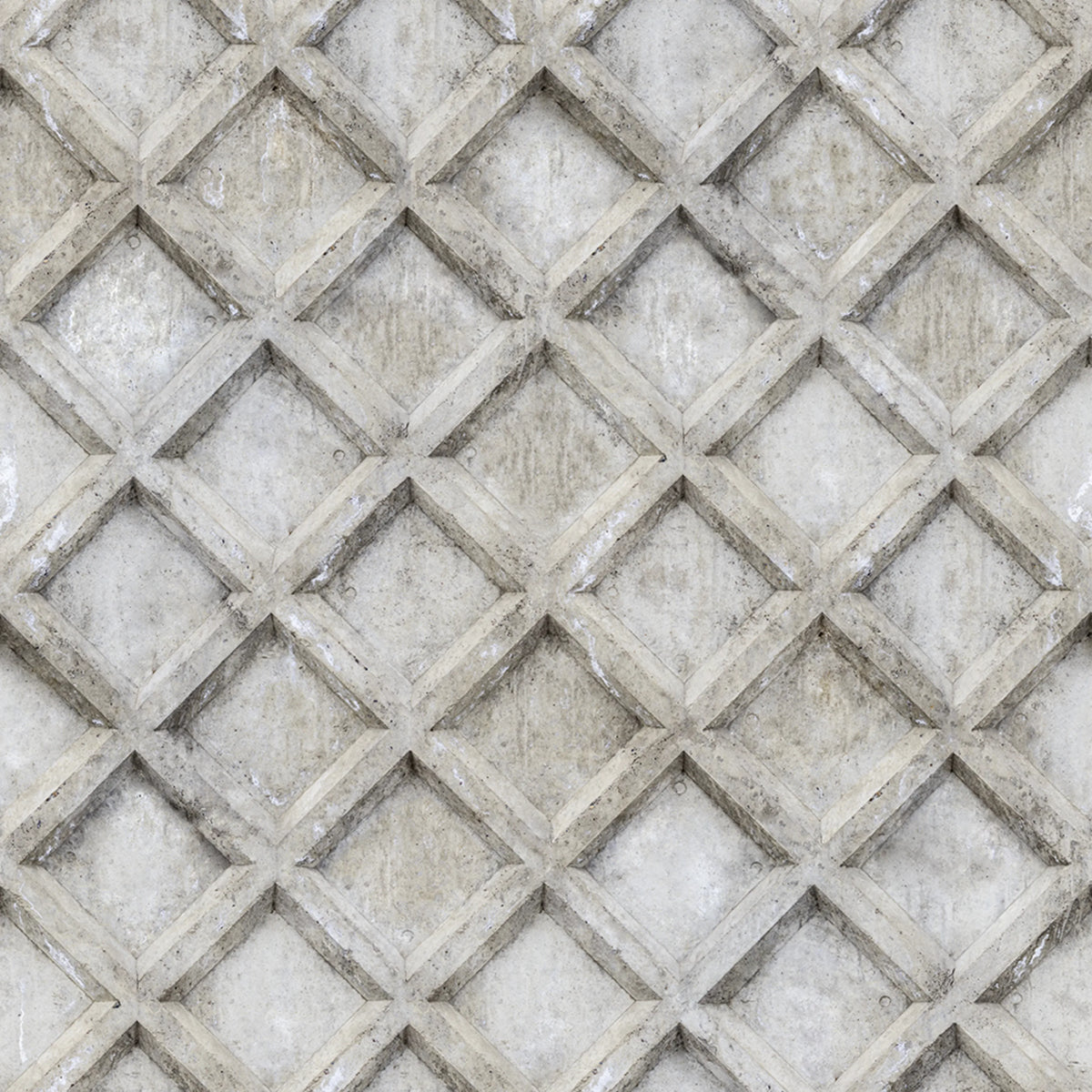 Concrete Trellis Mural Wallpaper - pure wallpaper artwork