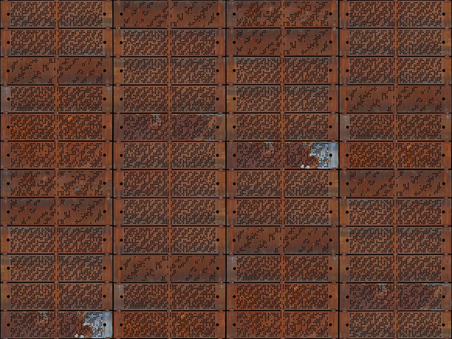 Punch Cards Mural Wallpaper