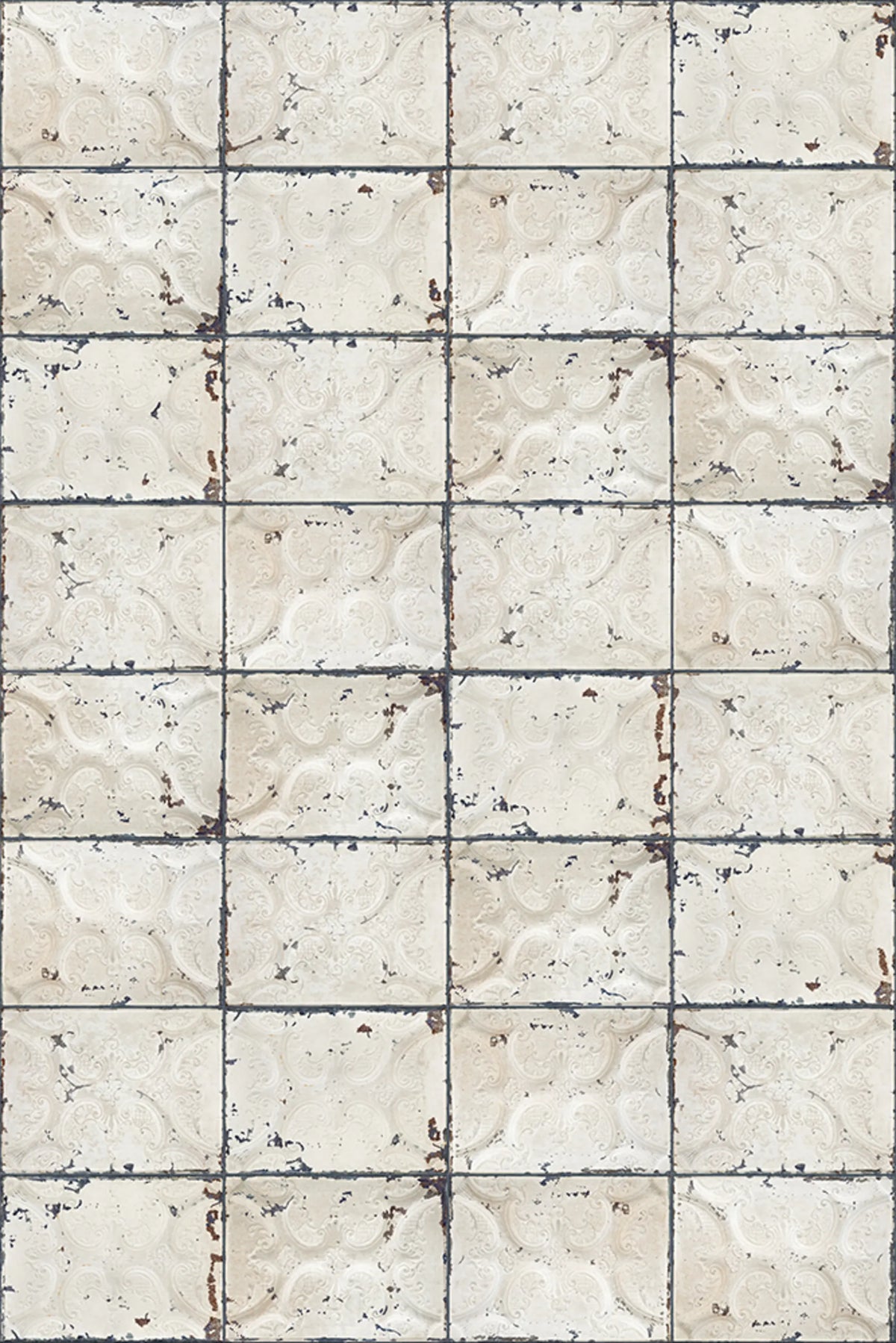 Tin Plates, Ontario Mural Wallpaper - pure wallpaper artwork