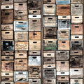 Industriel Urban Farm L.A., Vintage Mural Wallpaper - pure wallpaper artwork