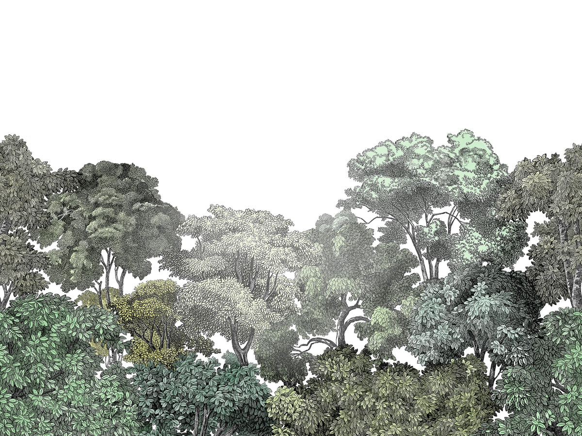 Bellewood Mural Wallpaper - pure wallpaper artwork