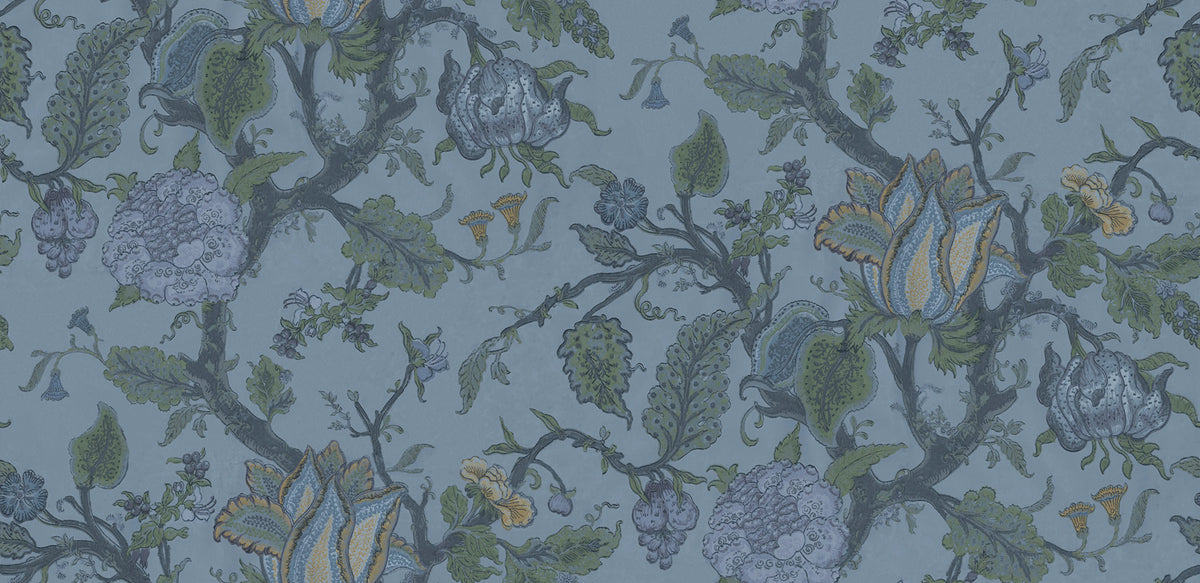 Growing Wilderness, Midnight Mural Wallpaper - pure wallpaper artwork