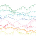 Elevation, Rainbow Mural Wallpaper - pure wallpaper artwork
