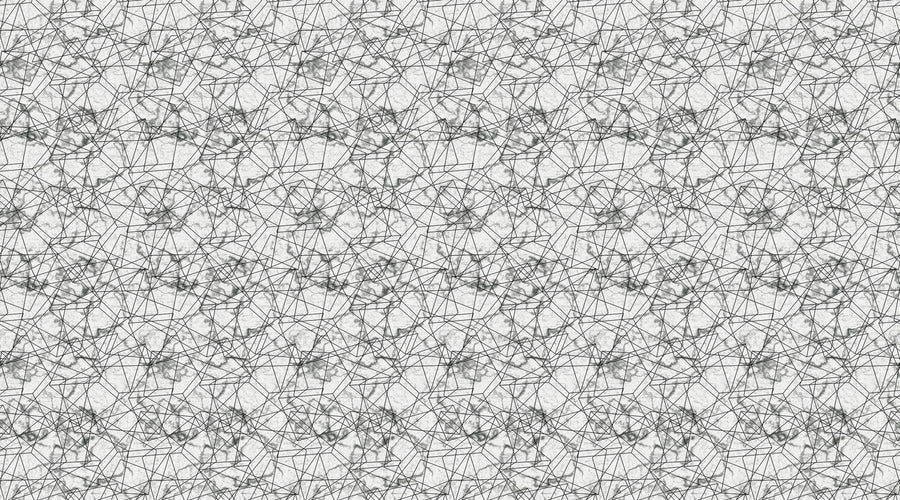 Dimension, White Mural Wallpaper
