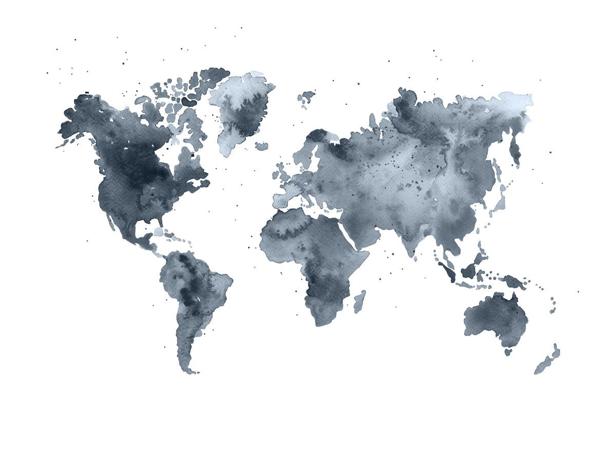 Dusky World Mural Wallpaper - pure wallpaper artwork