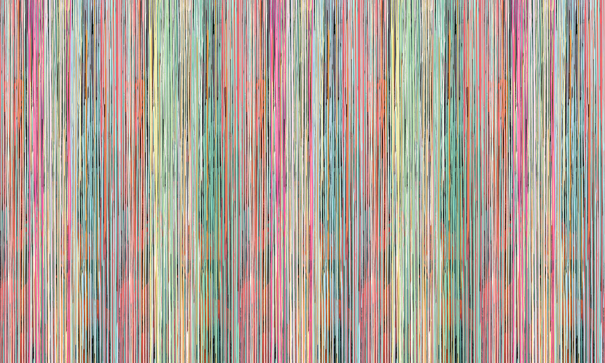 Colour Stream Mural Wallpaper - pure wallpaper artwork