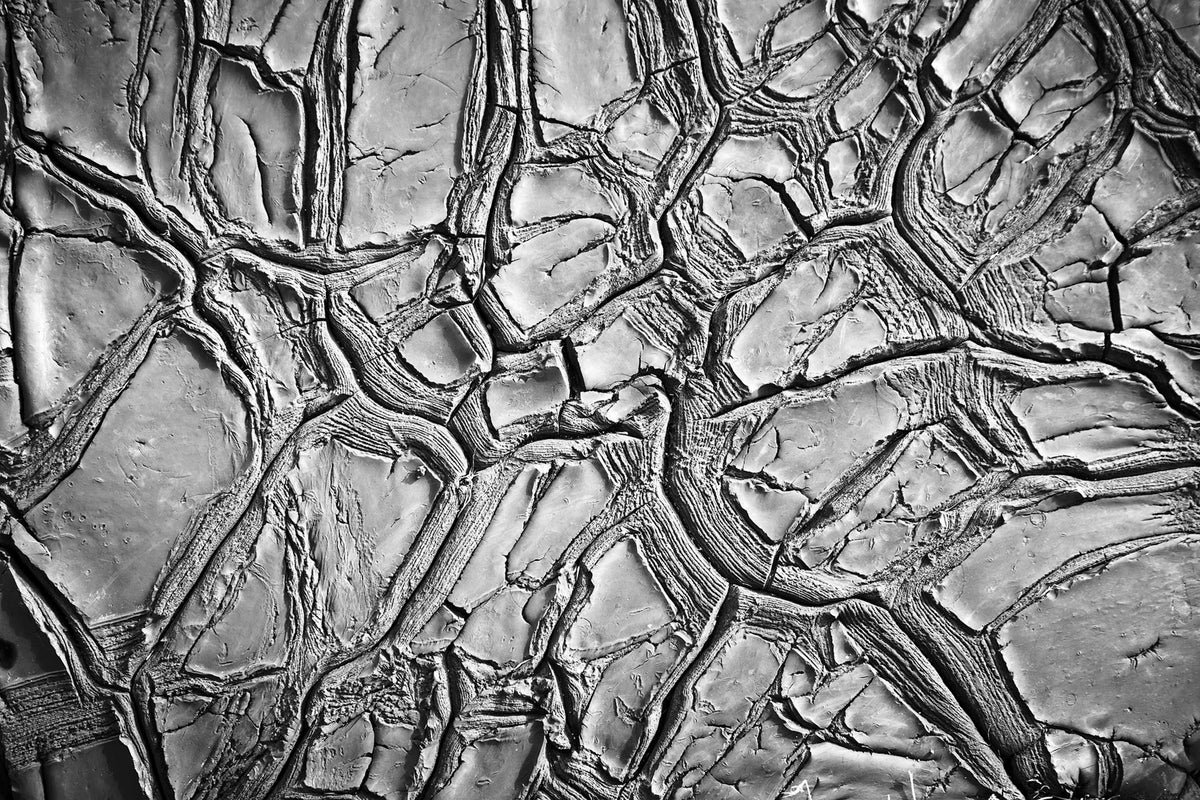 Dried Clay Mural Wallpaper - pure wallpaper artwork