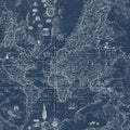 Treasure Hunt, Midnight Mural Wallpaper - pure wallpaper artwork