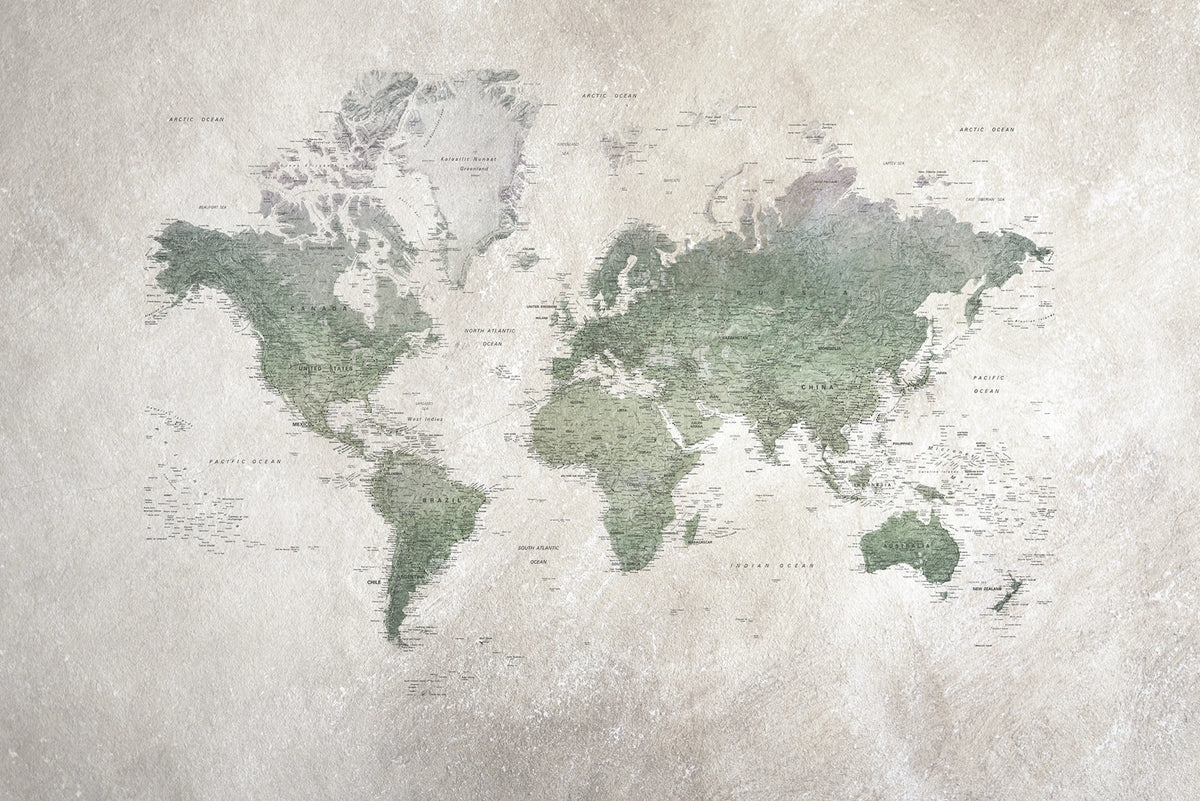 School Atlas Mural Wallpaper - pure wallpaper artwork