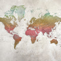 School Atlas, Rainbow Mural Wallpaper - pure wallpaper artwork