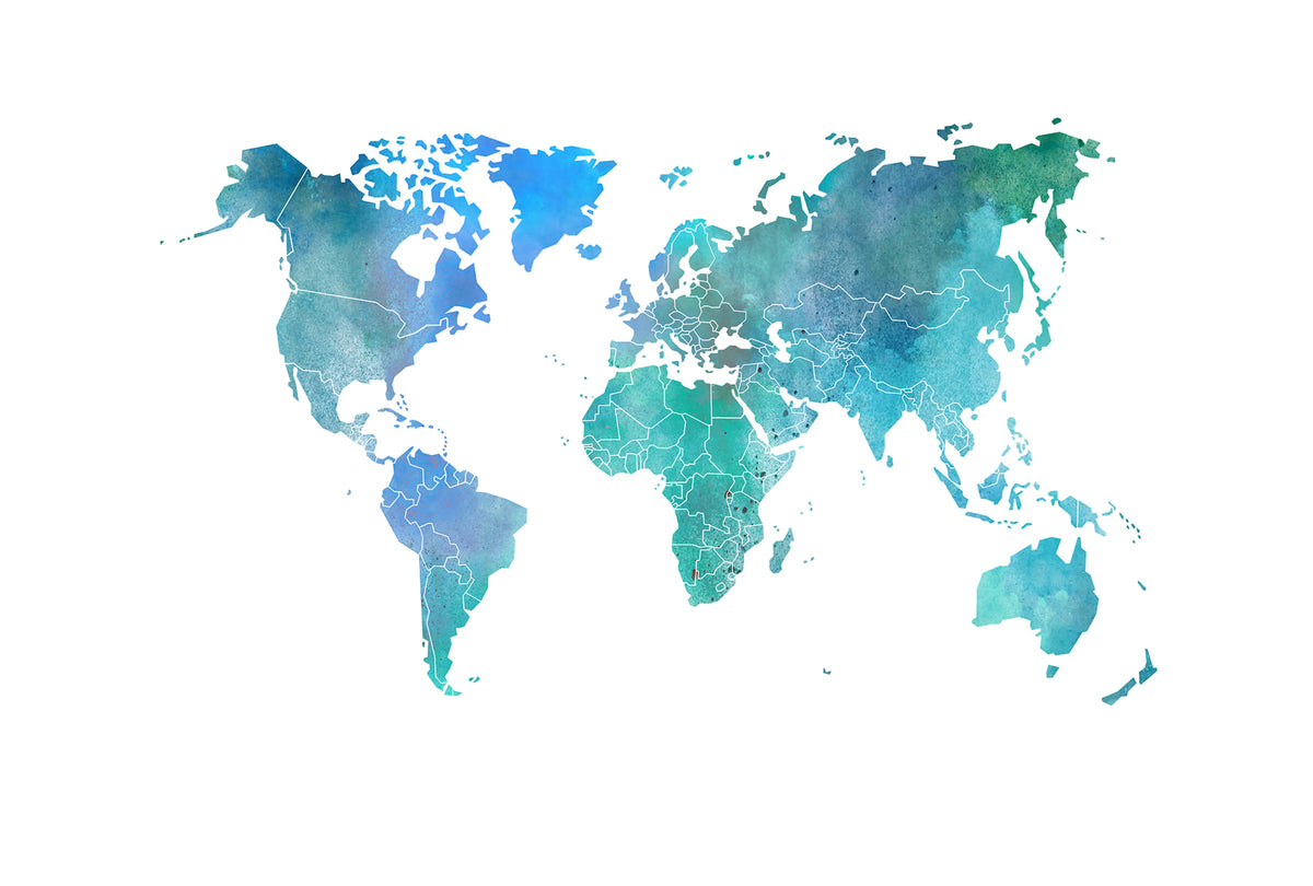Your Own World, Color Clouds Mural Wallpaper - pure wallpaper artwork