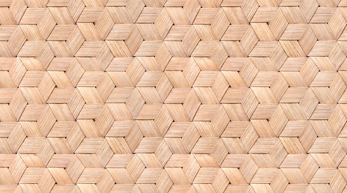 Birch Bark Braids Mural Wallpaper - pure wallpaper artwork