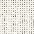 Typomania Mural Wallpaper - pure wallpaper artwork