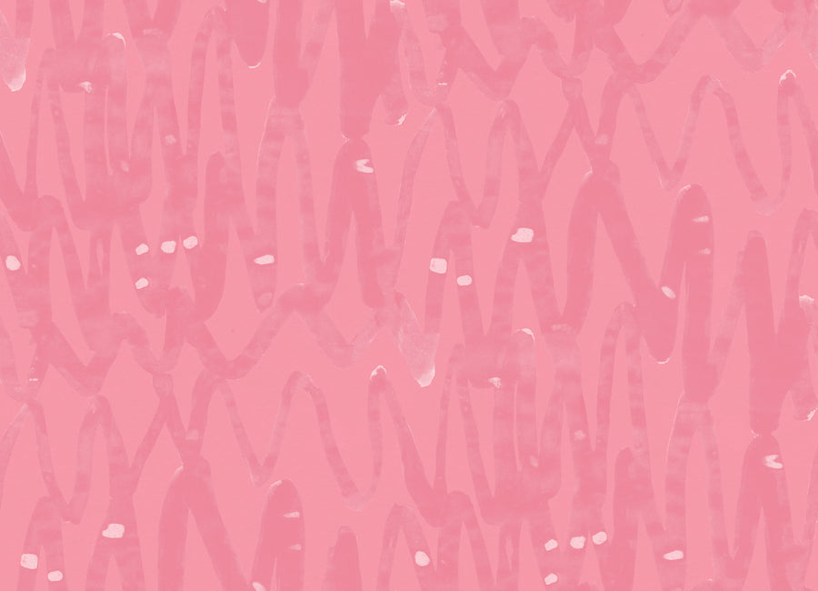 Pulse Of Passion, Pink Mural Wallpaper