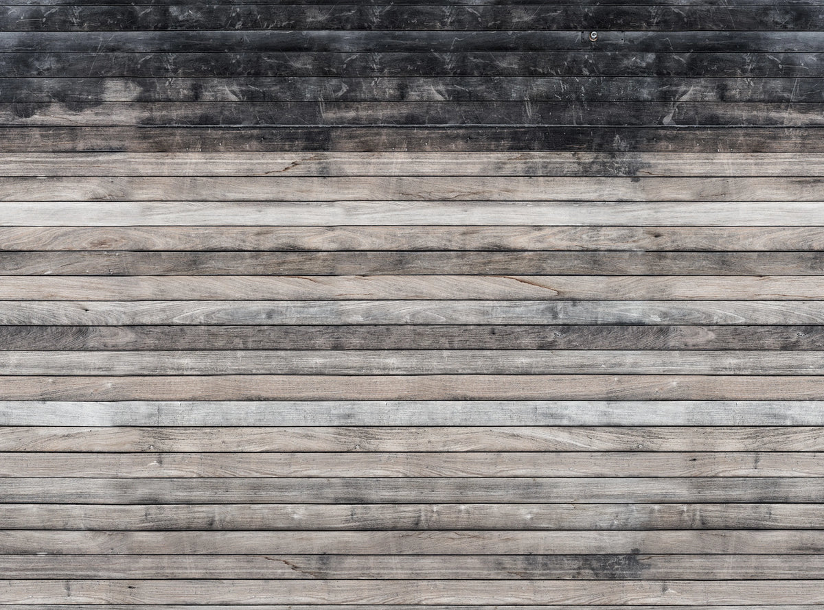 Worn Wood Mural Wallpaper - pure wallpaper artwork