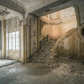 Raw Chateau Mural Wallpaper - pure wallpaper artwork