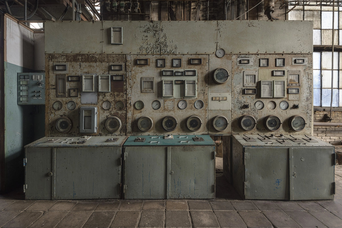Deserter’s Controls Mural Wallpaper - pure wallpaper artwork