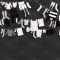 Laundry Day Mural Wallpaper - pure wallpaper artwork