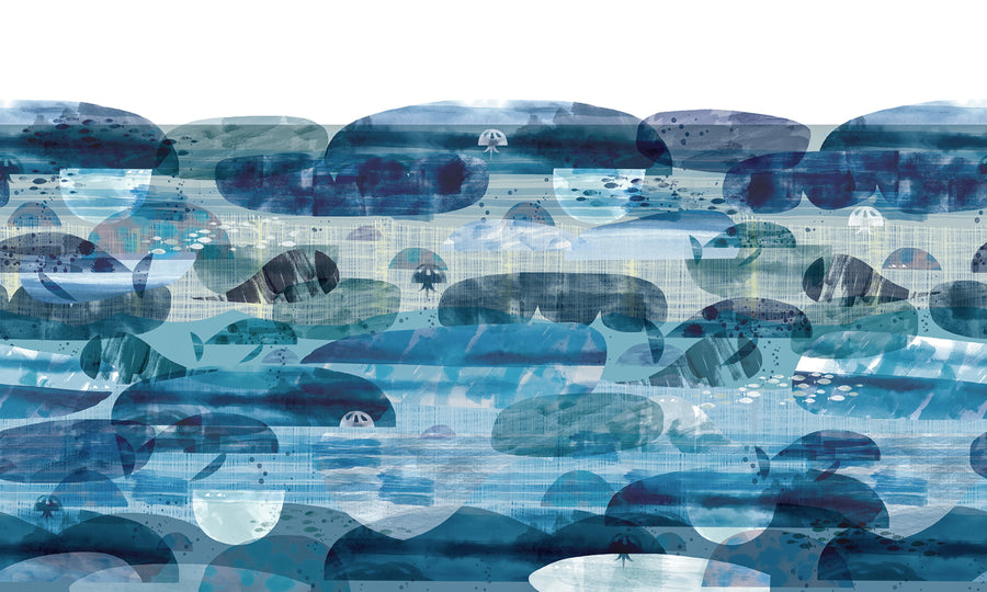 Caterpillar Dreams Mural Wallpaper