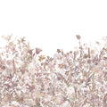 May Meadow, Dusty Pink Mural Wallpaper - pure wallpaper artwork