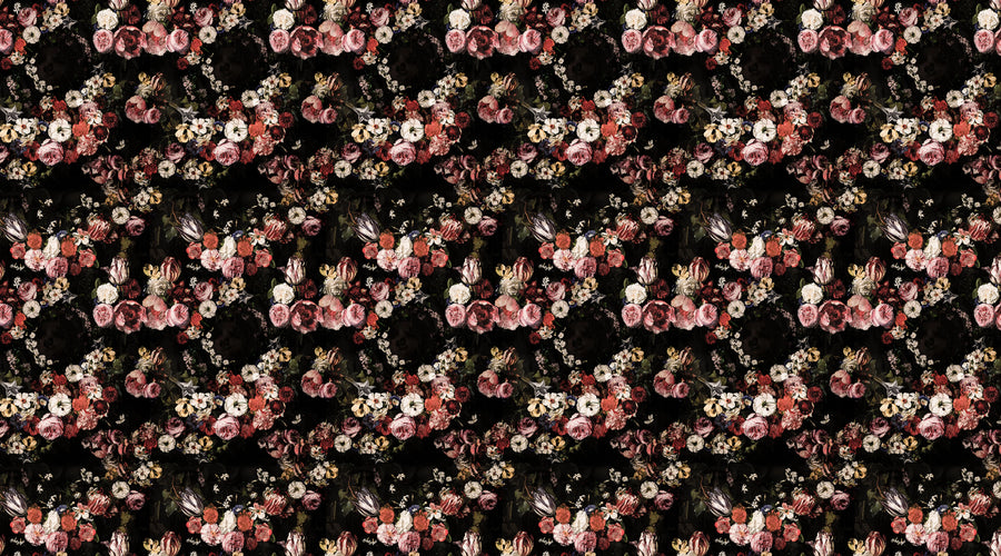 Briar Roses Mural Wallpaper