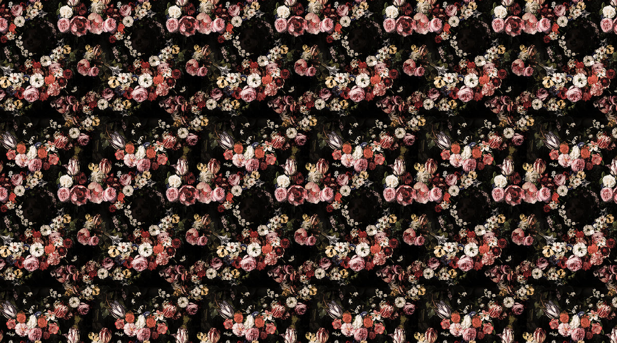 Briar Roses Mural Wallpaper - pure wallpaper artwork