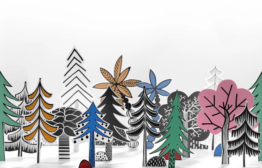 Nordic Valley, Color Mural Wallpaper