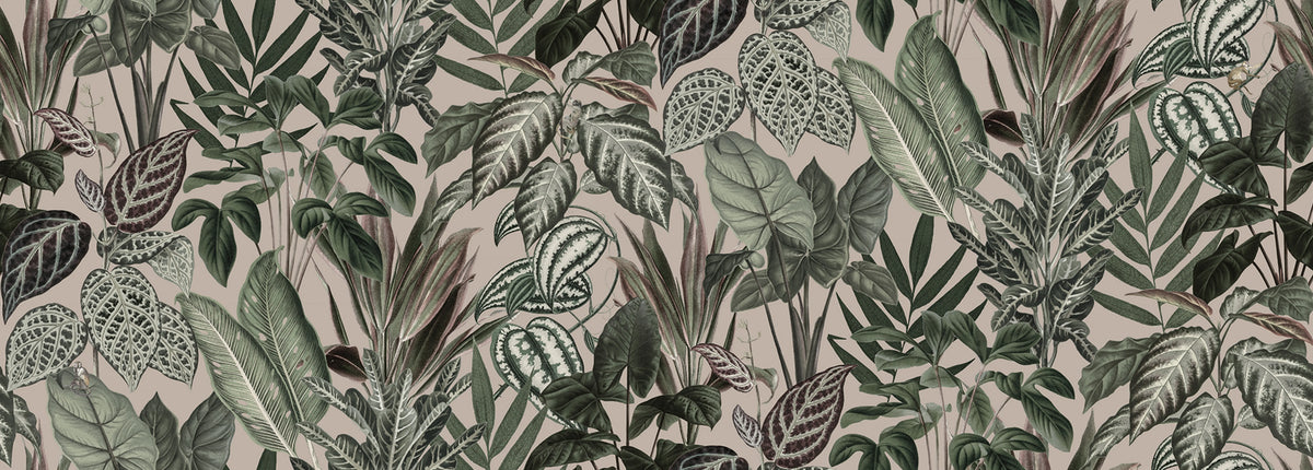 Mischievous Monkeys, Pastel Pink Mural Wallpaper - pure wallpaper artwork