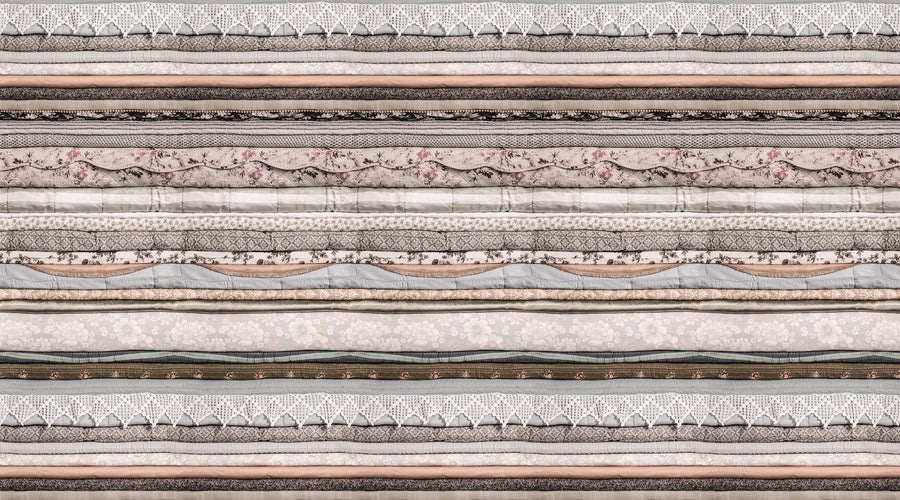 Her Royal Slumber, Vintage Mural Wallpaper