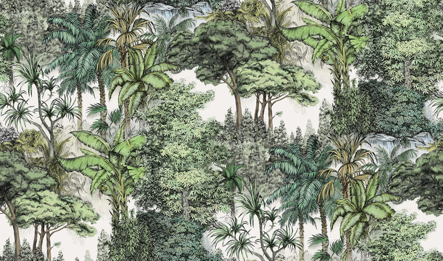 Secret Garden, Lush Mural Wallpaper