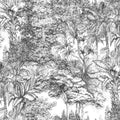 Secret Garden Mural Wallpaper - pure wallpaper artwork