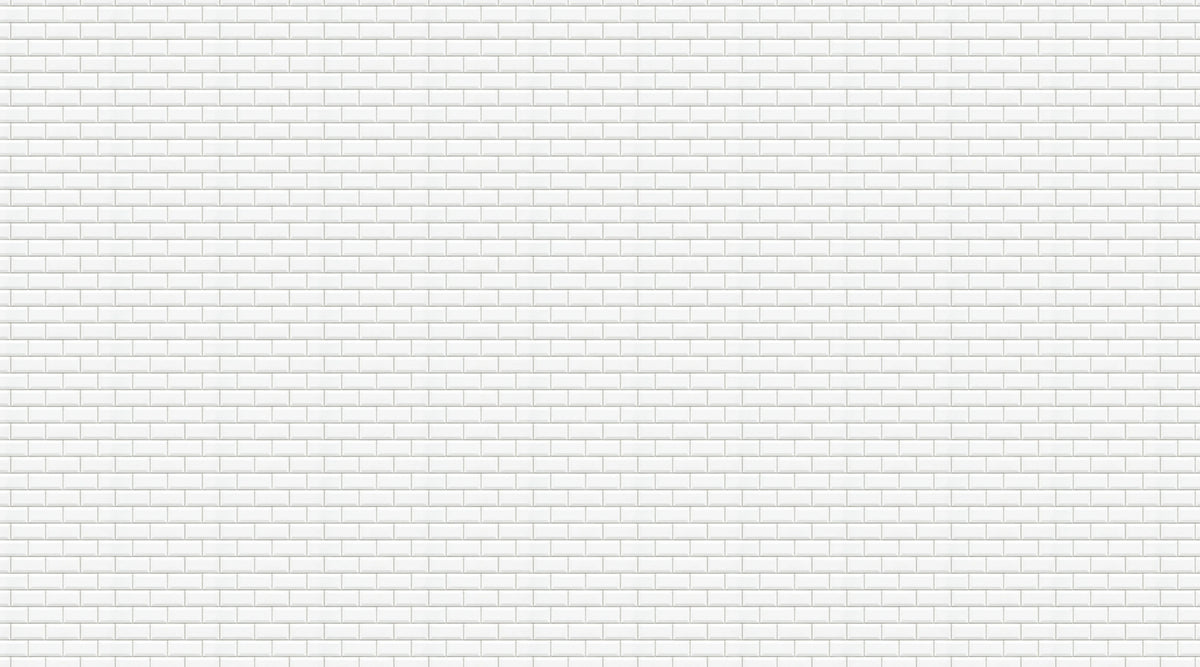 Bistro Tiles, White Mural Wallpaper - pure wallpaper artwork