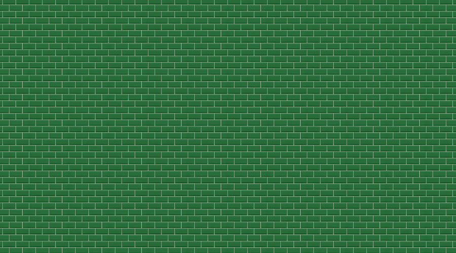 Bistro Tiles, Green Mural Wallpaper