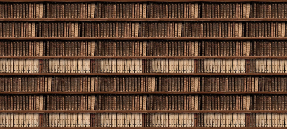 Antique Books Mural Wallpaper - pure wallpaper artwork