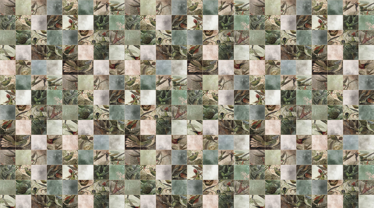 Birds of Paradise, Tiles Mural Wallpaper - pure wallpaper artwork