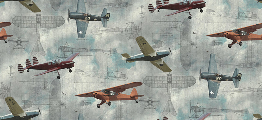 Aero Show Mural Wallpaper