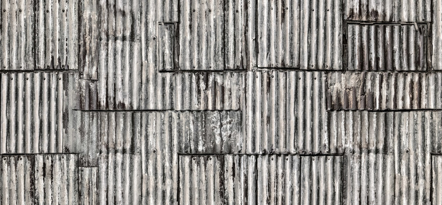 Backyard, Raw Mural Wallpaper